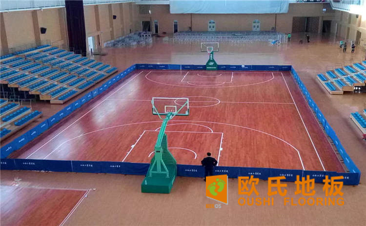 松木篮球木地板价格及图片