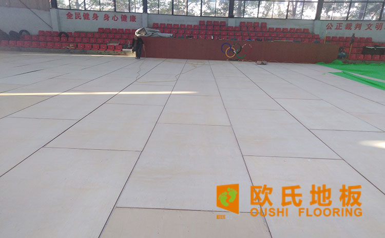专用篮球馆木地板维修