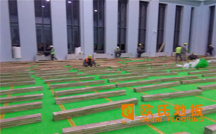 柞木篮球馆木地板公司