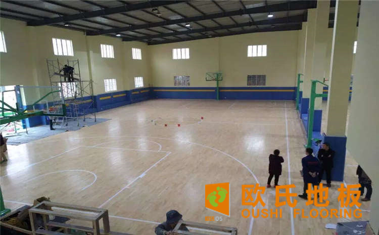 专用篮球场木地板维修