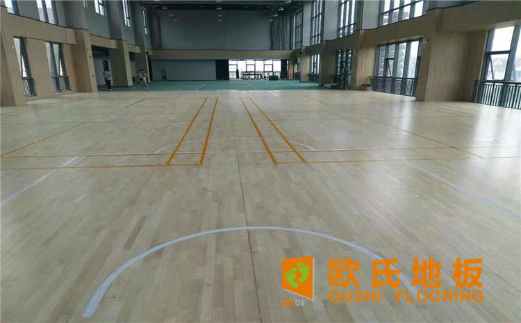 硬木企口篮球木地板价格表